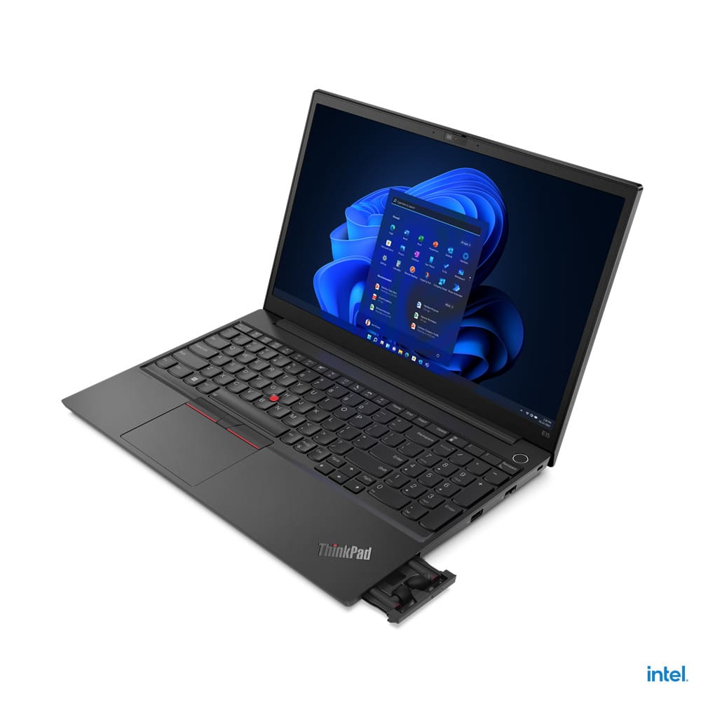 Ноутбук ThinkPad E15 Gen 4 [21E6005XRT], 15.6" FHD/ Intel Core i3-1215U/ 8GB DDR4/ 256GB SSD M.2 2242/ DOS/ FPS