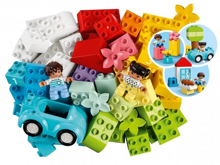 Конструктор LEGO Duplo Коробка с кубиками