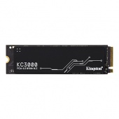 SSD накопитель Kingston KC3000, SKC3000S/512G [512 ГБ, M.2 2280 PCI-E, чтение: 7000 МБ/с, запись: 3900 МБ/с, 3D V-NAND]