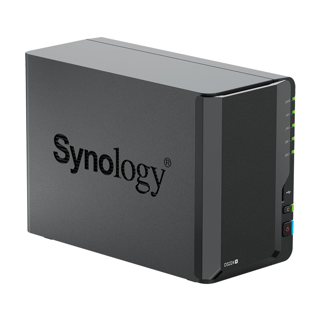 Сетевое хранилище (NAS) Synology DS224+ 2xHDD All-in-1 