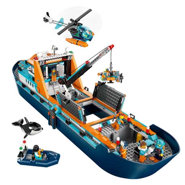 Конструктор LEGO City Арктический исследовательский корабль, 60368